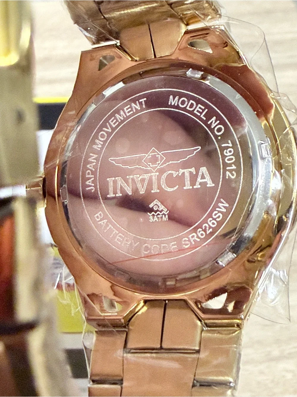 Invicta S1 Rally series gold-tone men's quartz watch.